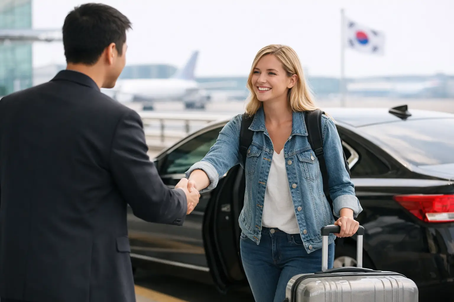 Airport Pickup for Teachers in Korea