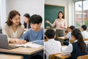 Hagwon vs Public School Korea
