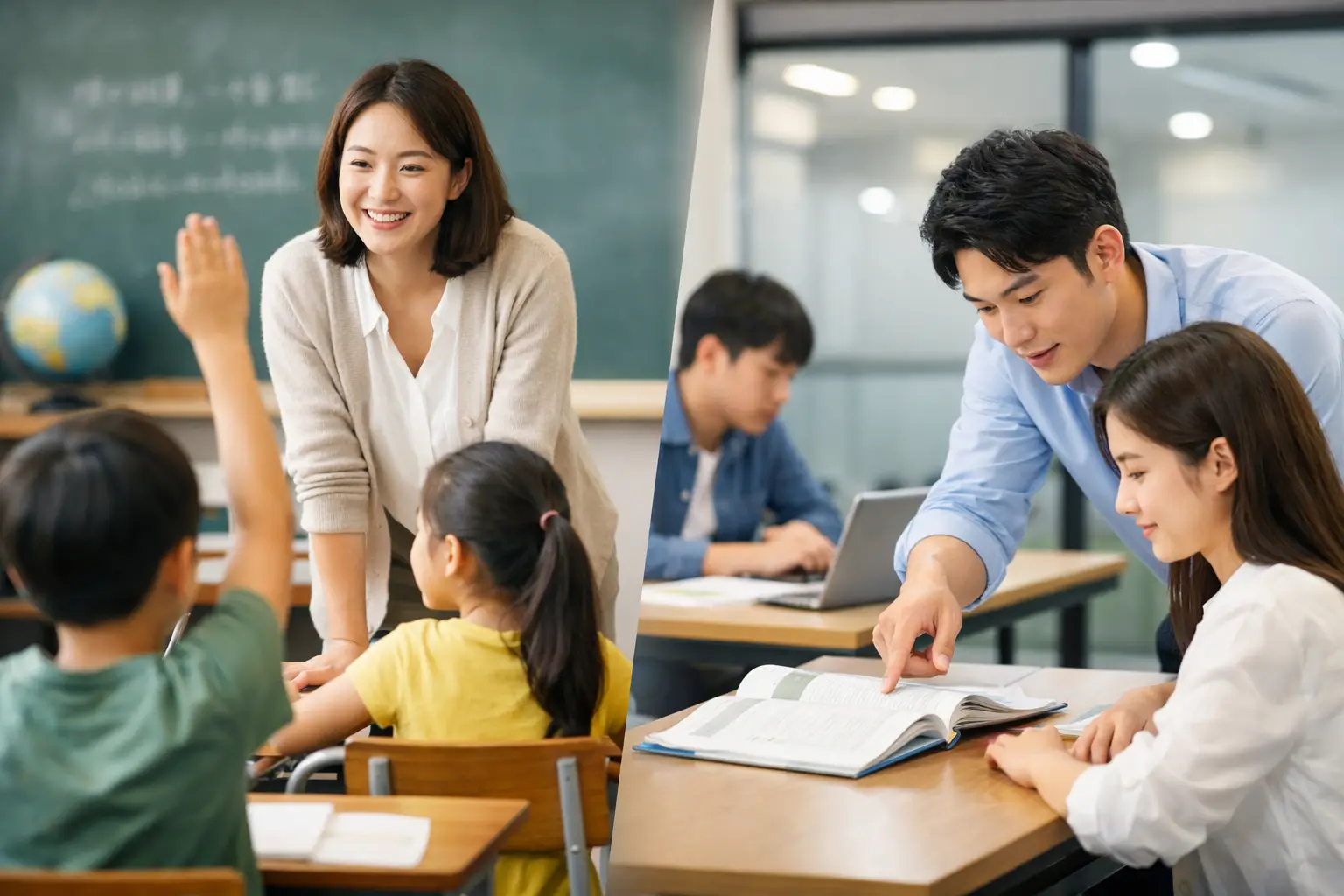 Public School Versus Hagwon Benefits in Korea